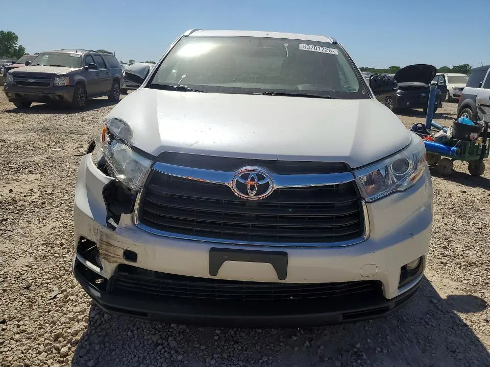 2014 TOYOTA HIGHLANDER XLE  