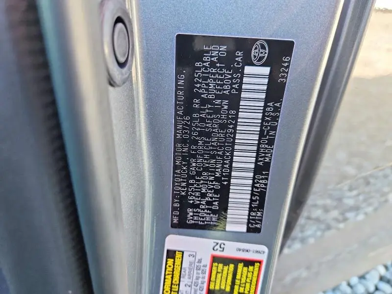 2026 TOYT CAMRY XSE   