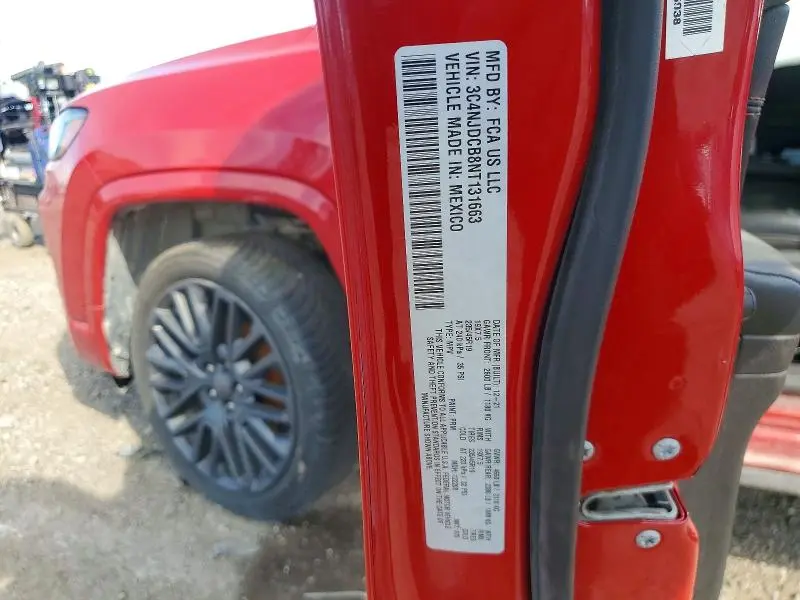 2022 JEEP COMPASS LIMITED  