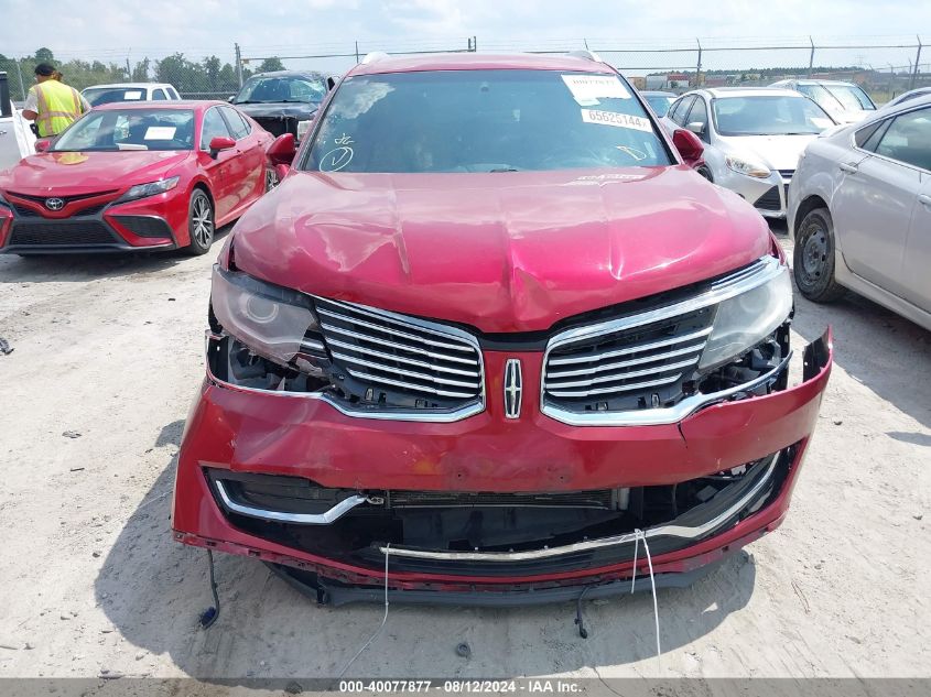 2016 LINCOLN MKX SELECT