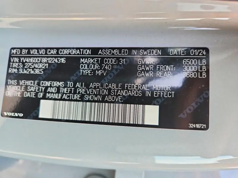 2024 VOLVO XC90 ULTIMATE  