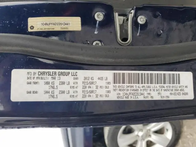2014 JEEP PATRIOT LATITUDE