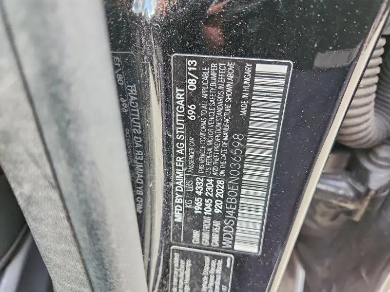 2014 MERCEDES-BENZ CLA 250  