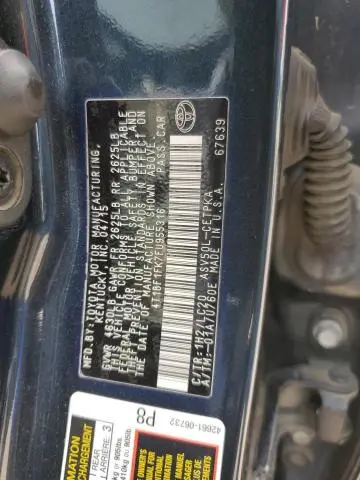 2015 TOYOTA CAMRY LE  