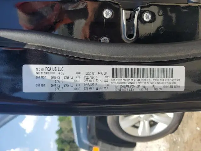 2015 JEEP PATRIOT LATITUDE  