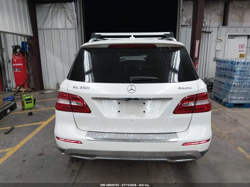 2012 MERCEDES-BENZ ML 350 4MATIC