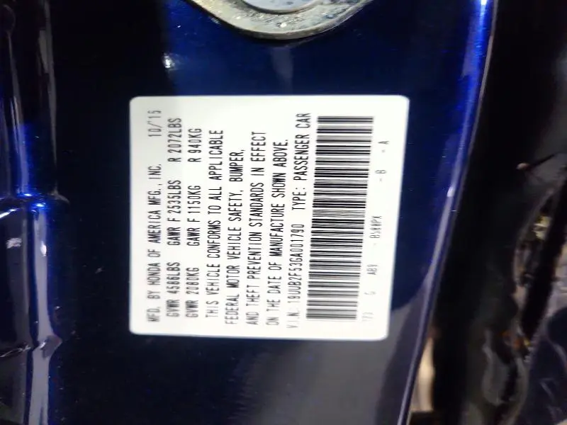2016 ACURA TLX TECH  