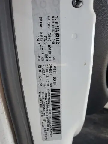 2016 DODGE GRAND CARAVAN R/T  