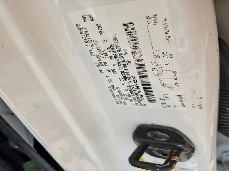 2021 FORD F150 SUPERCREW  