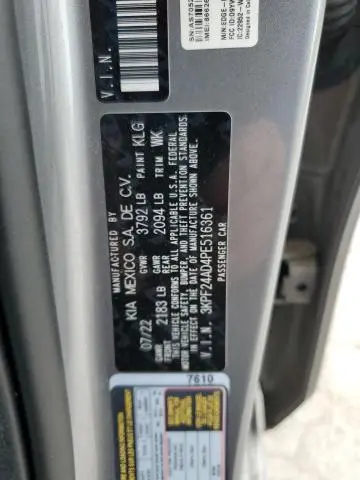 2023 KIA FORTE FE, LXS  