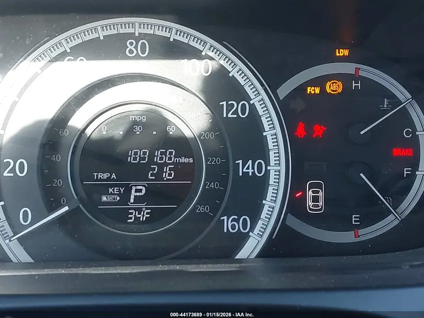 2013 HONDA ACCORD EX-L V-6