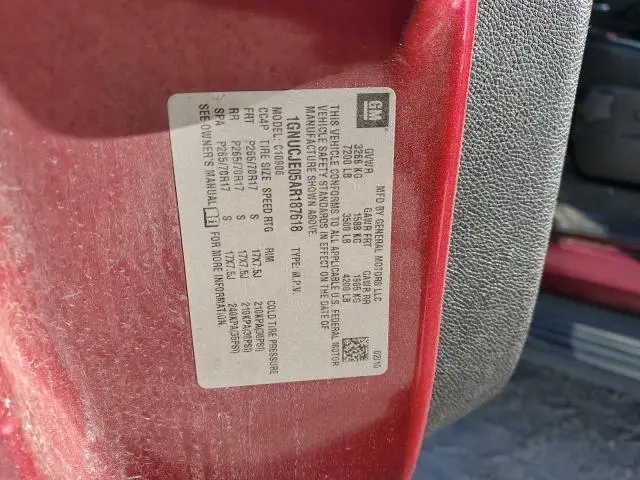 2010 CHEVROLET SUBURBAN C1500 LT  