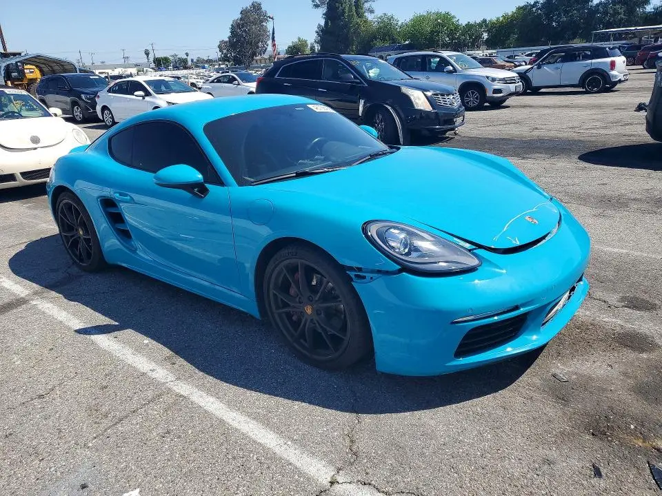2018 PORSCHE CAYMAN S  