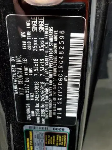 2024 KIA TELLURIDE LX  