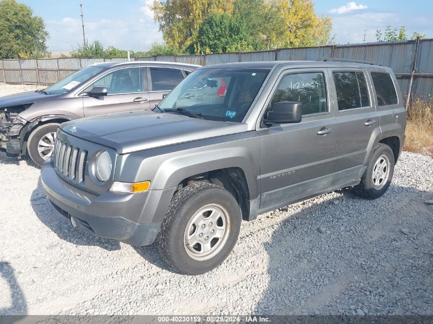 2013 JEEP PATRIOT SPORT