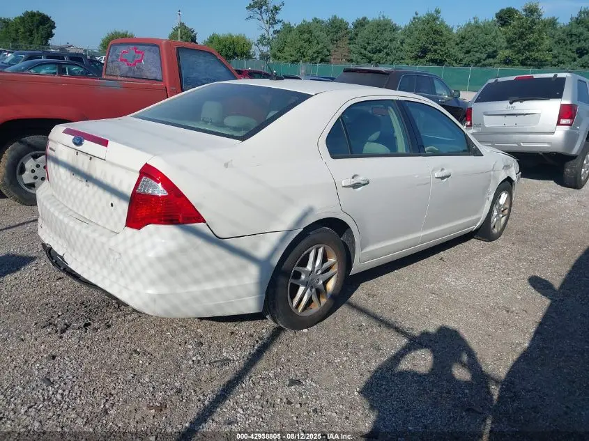 2012 FORD FUSION S