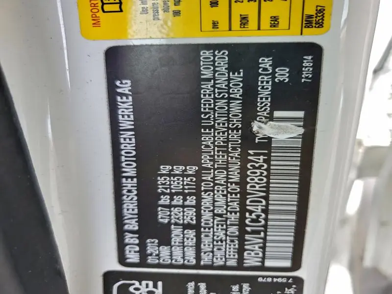 2013 BMW X1 XDRIVE28I  