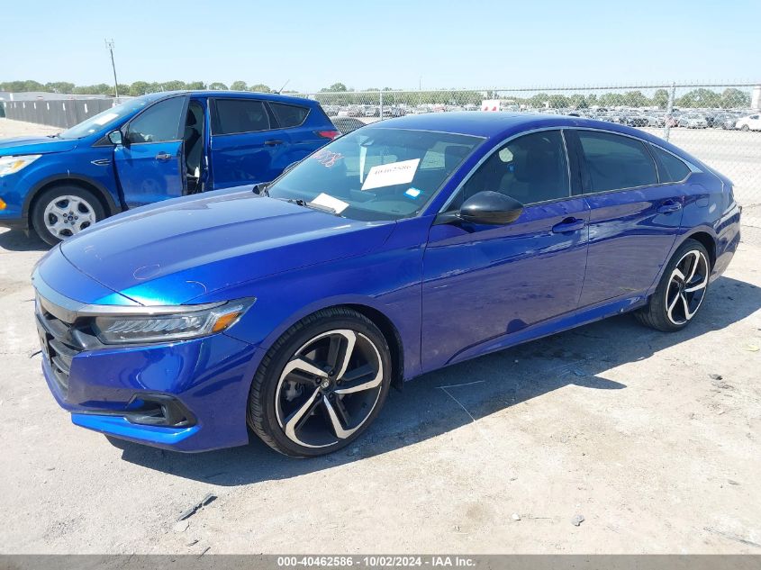 2021 HONDA ACCORD SPORT 2.0T