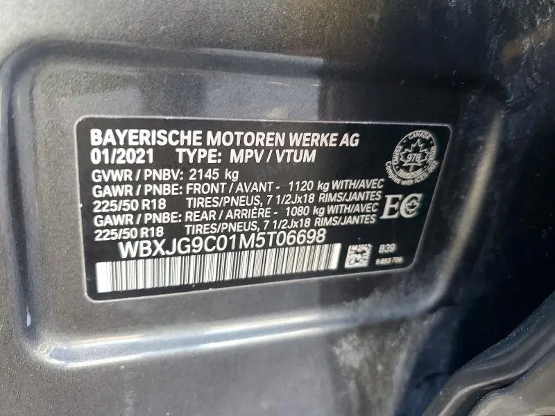2021 BMW X1 XDRIVE28I  