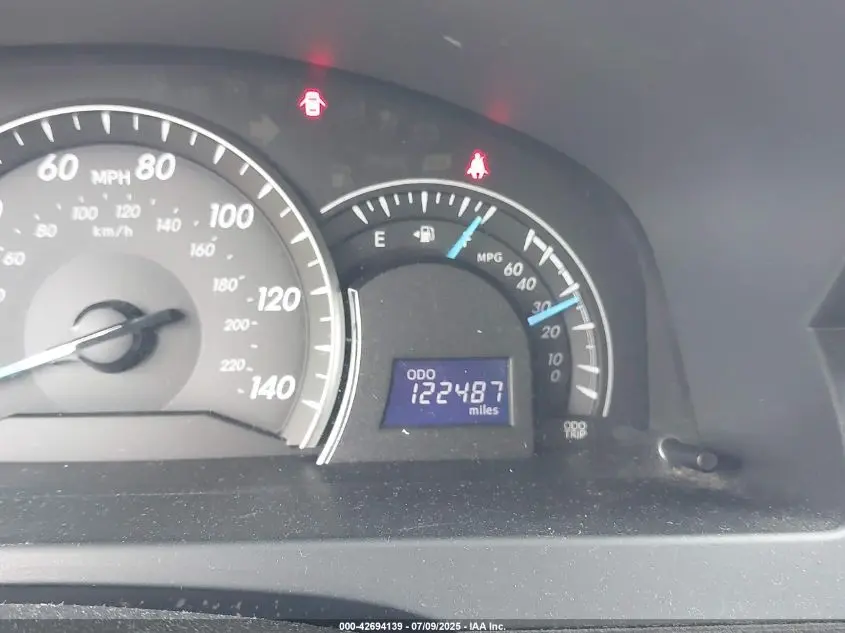 2012 TOYOTA CAMRY LE