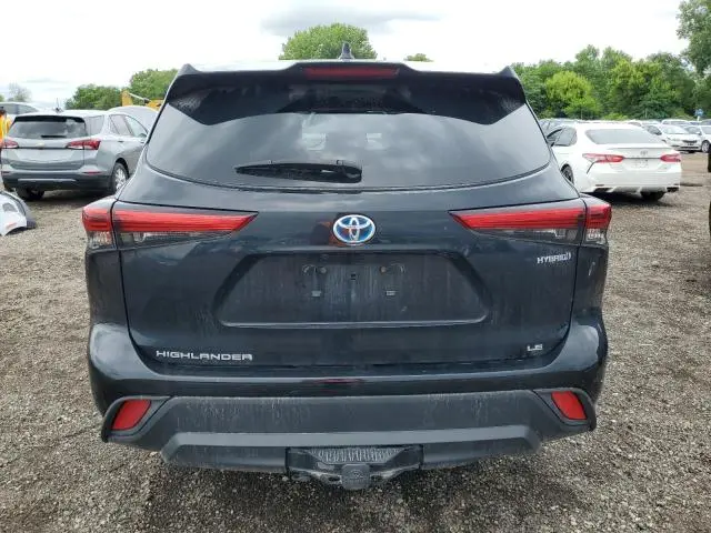 2022 TOYOTA HIGHLANDER HYBRID LE  