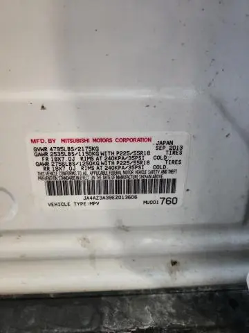 2014 MITSUBISHI OUTLANDER SE  