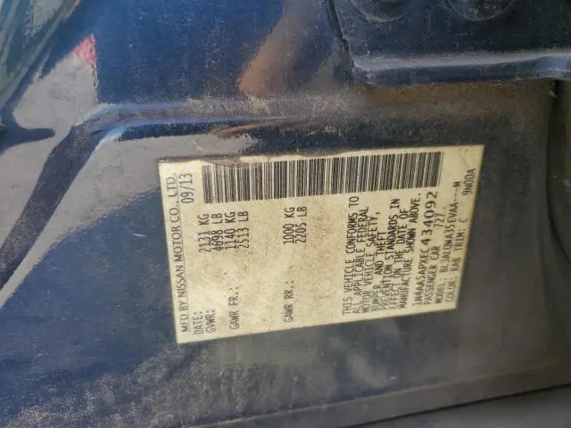 2014 NISSAN MAXIMA S