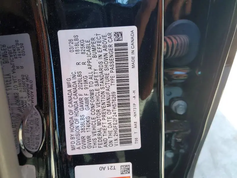 2026 HONDA CIVIC LX  