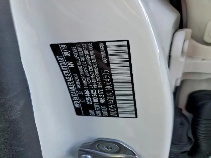 2020 MERCEDES-BENZ CLA 250  