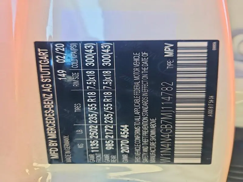 2021 MERCEDES-BENZ GLA 250  