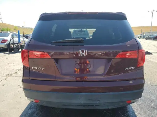2016 HONDA PILOT EXL  
