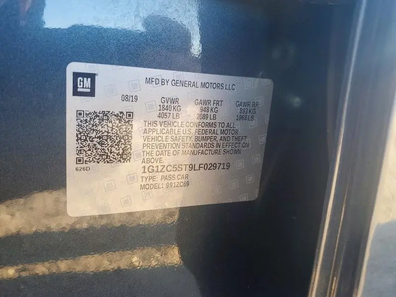 2020 CHEVROLET MALIBU LS  