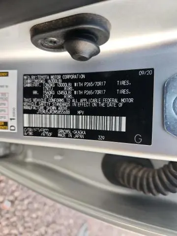 2021 TOYOTA 4RUNNER SR5/SR5 PREMIUM  