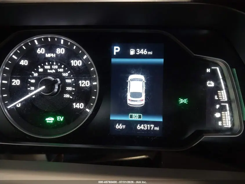 2020 HYUNDAI IONIQ HYBRID BLUE
