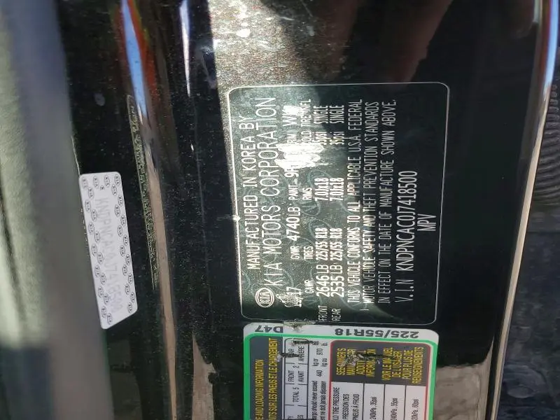 2018 KIA SPORTAGE EX  