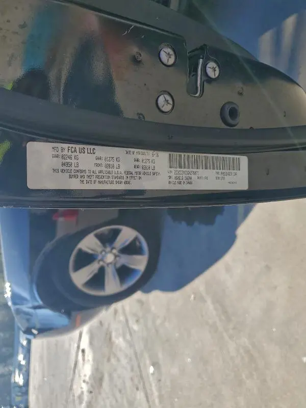 2016 DODGE CHALLENGER SXT  