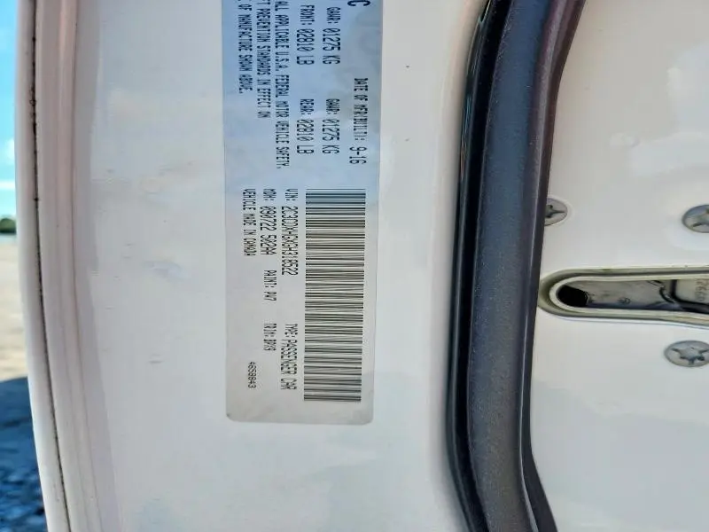 2016 DODGE CHARGER SXT  