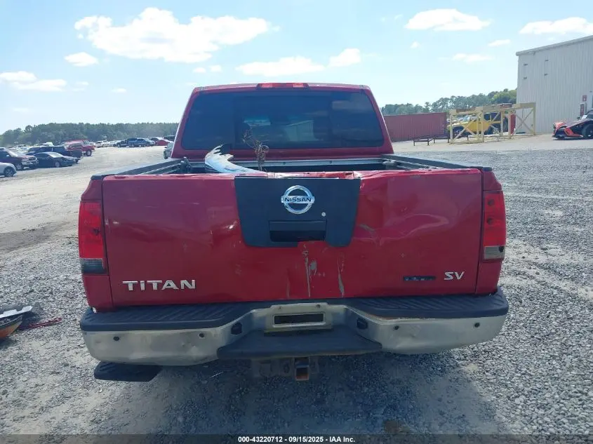 2012 NISSAN TITAN SV