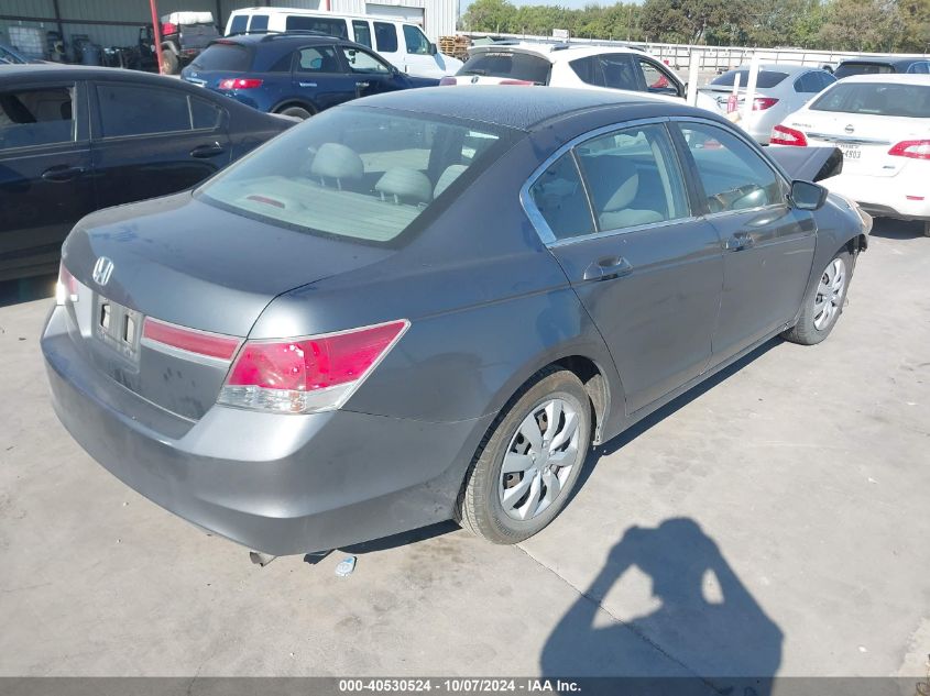 2012 HONDA ACCORD 2.4 LX