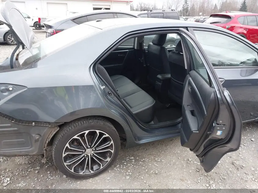 2016 TOYOTA COROLLA S PREMIUM