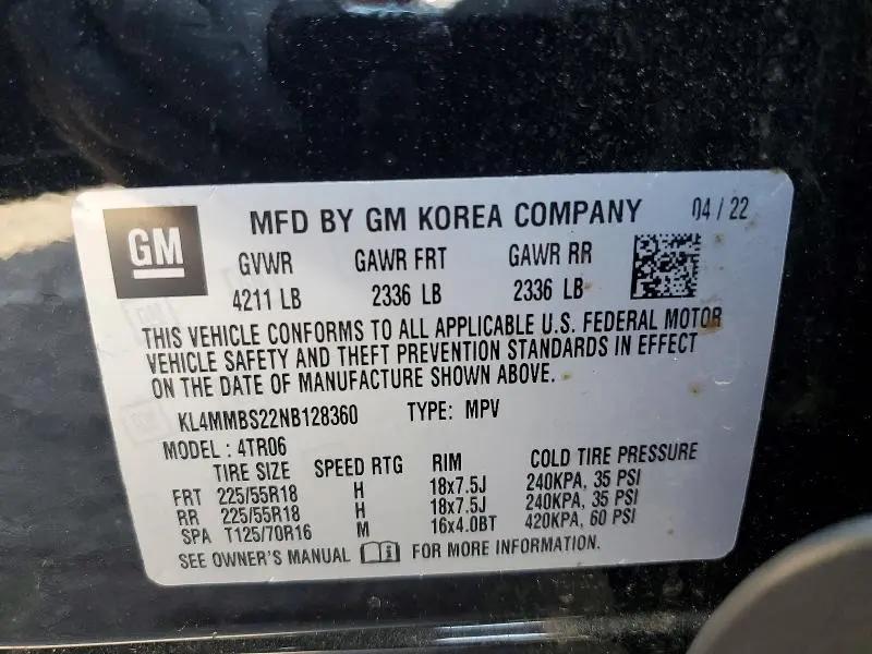 2022 BUICK ENCORE GX PREFERRED  