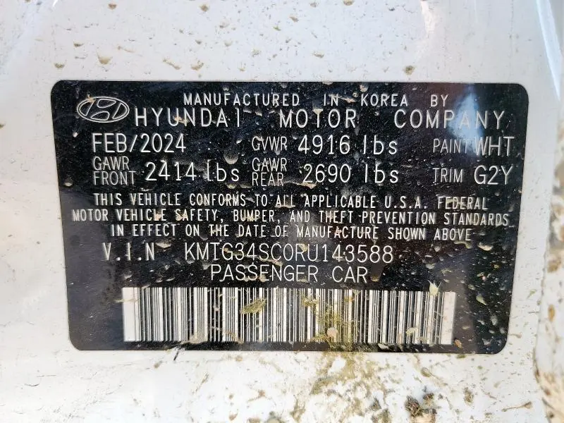 2024 GENESIS G70 BASE  