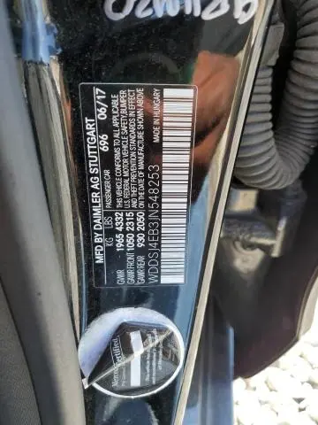 2018 MERCEDES-BENZ CLA 250  