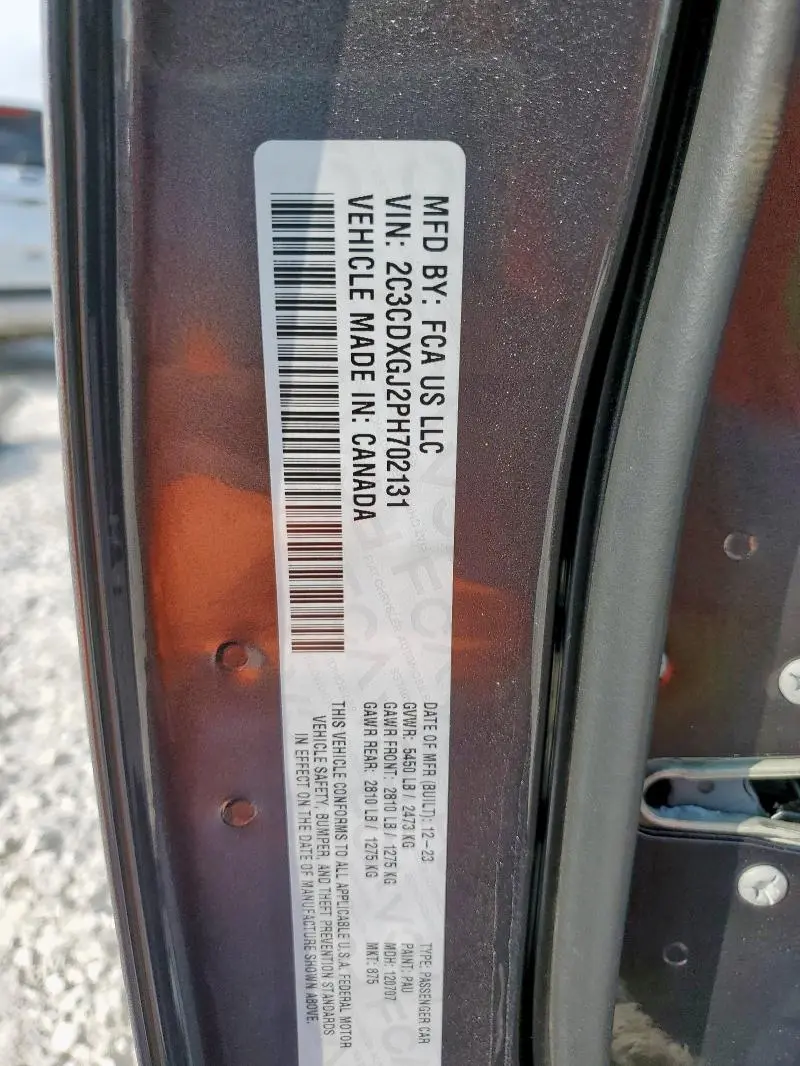 2023 DODGE CHARGER SCAT PACK  