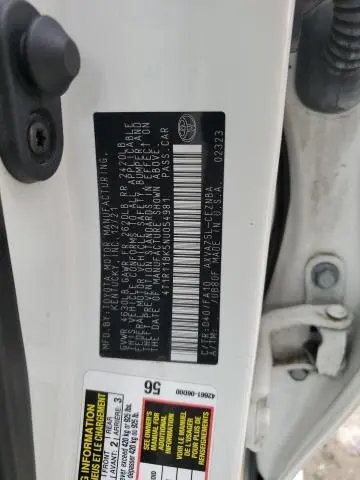 2022 TOYOTA CAMRY LE  