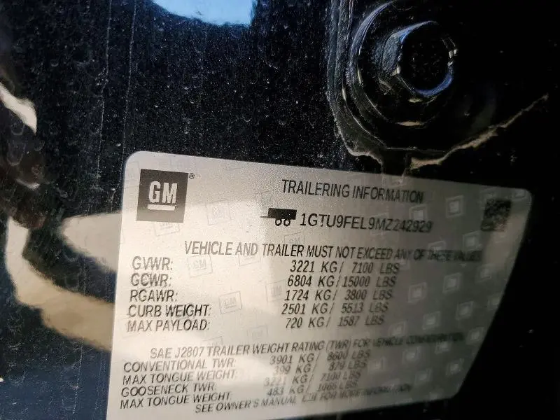 2021 GMC SIERRA K1500 DENALI  