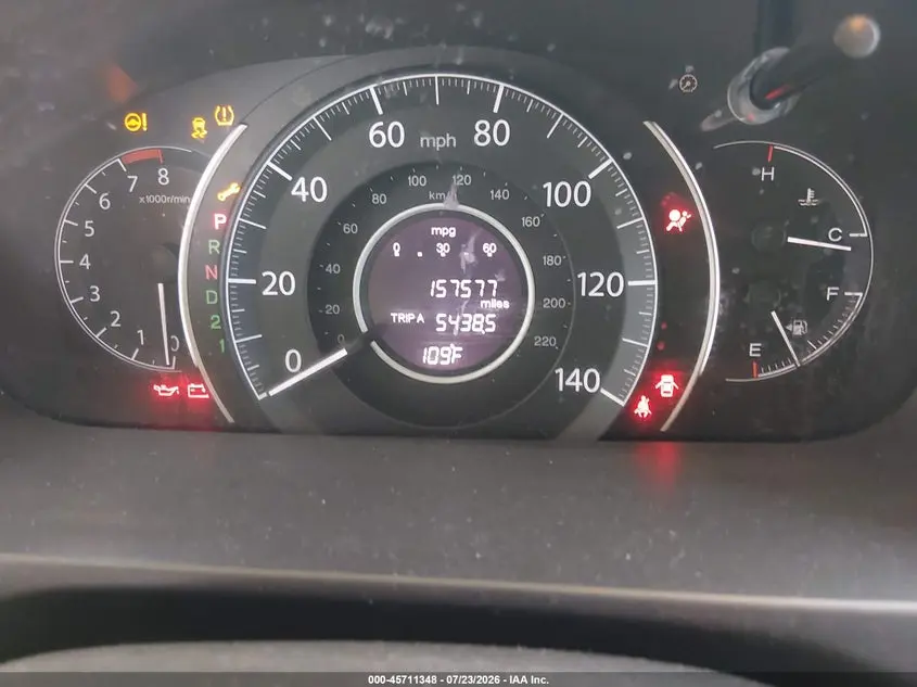 2012 HONDA CR-V EX