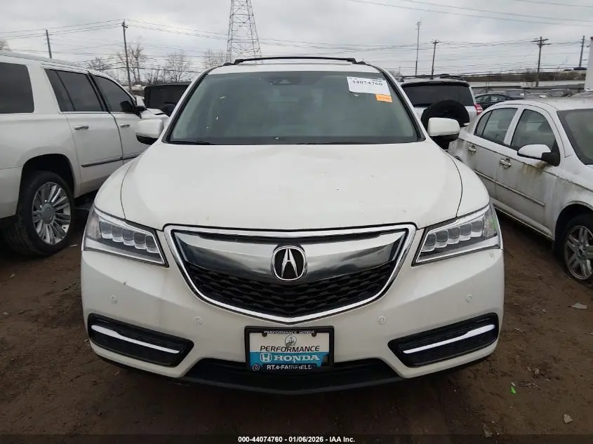 2016 ACURA MDX ADVANCE   ENTERTAINMENT PACKAGES/ADVANCE PACKAGE