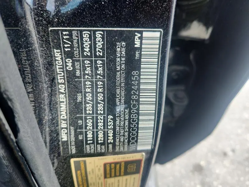 2012 MERCEDES-BENZ GLK 350  