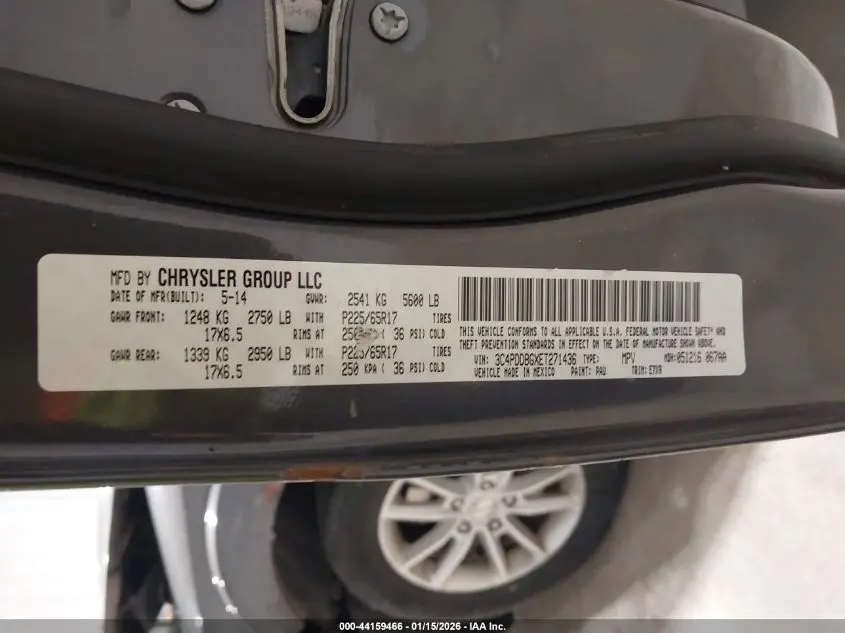 2014 DODGE JOURNEY SXT